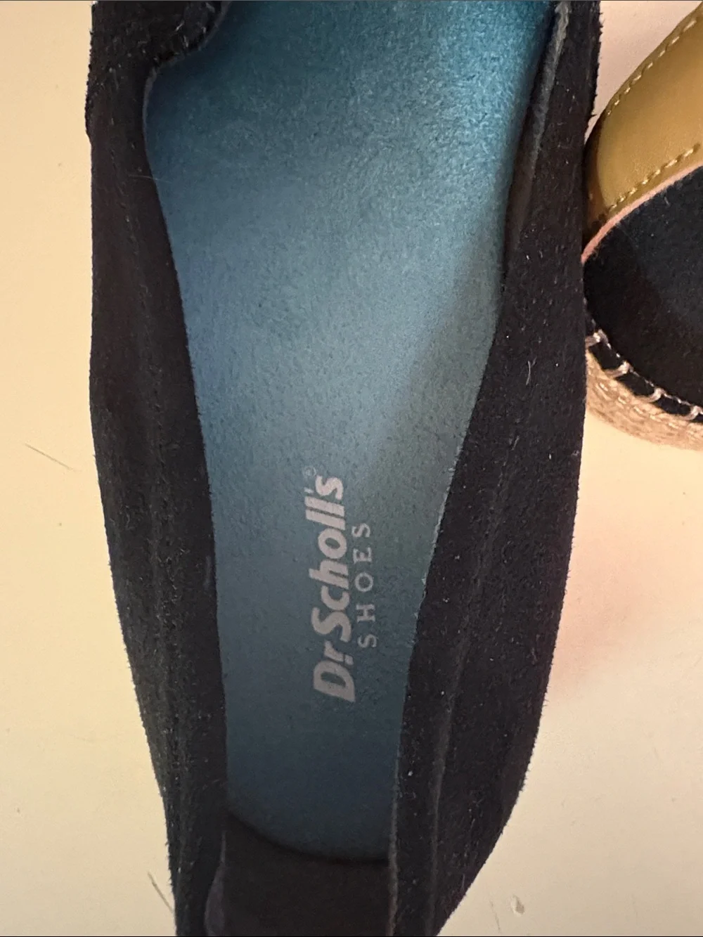 Dr. Scholl's Black Slip-On Espadrilles